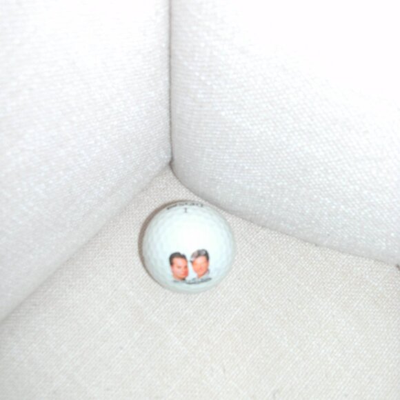 Unique Roe Conn & Garry Meier Collectible WLS Radio Golf Ball Promo Item - Picture 7 of 8